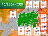 関東　あす26日は天気回復　気温上がっても北風ヒンヤリ　週末までは秋晴れ続く