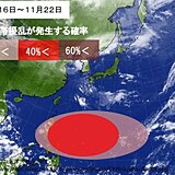 台風発生へ　日本への影響はなし　新たに熱帯擾乱がフィリピンの東で発生する可能性