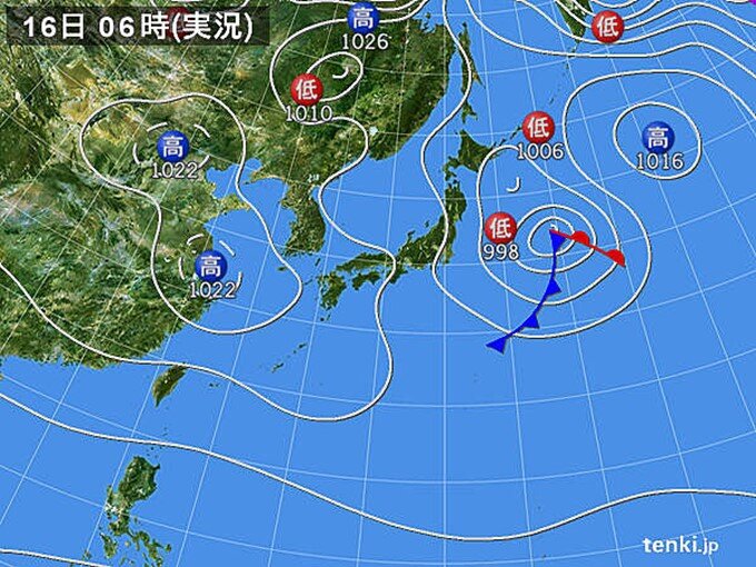 武尊山で初冠雪