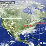 ニューヨーク州北部で大雪　湖水効果の雪　12月初め北海道など降雪量が多くなる恐れ