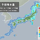 きょう26日　急に強まる雨や雷雨に注意　南風から北風に　夜は朝より冷える所も