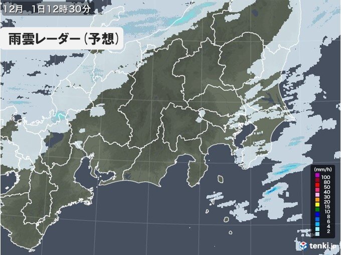 午後も雲多くヒンヤリ　一部で弱い雨