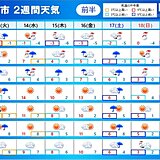 2週間天気　今週末は極寒　クリスマスは一段と寒い　日本海側はたびたび大雪に