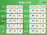 東海　土日は厳しい寒さに　飛騨地方を中心に断続的な雪に注意　雪への備えを万全に