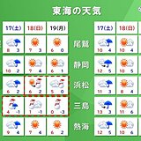 東海　土日は厳しい寒さに　飛騨地方を中心に断続的な雪に注意　雪への備えを万全に