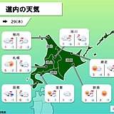 記録的に暖かい北海道　年末寒波か　29日頃は約一週間ぶりに強い寒気襲来