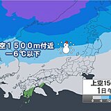 元日の天気　夜は「年明け寒波」襲来　日本海側はふぶく所も　強まる雪や風に注意