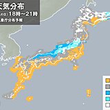 日本海側　雪エリア縮小も束の間　あす9日成人の日は再び強まる　雪崩や落雪に注意