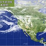 カリフォルニア州　発達した低気圧の影響で嵐に　「大気の川」による大雨