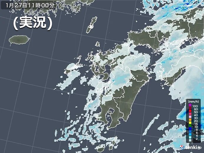 再び冬型強まる