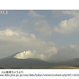 阿蘇山　臨時の火山情報発表　火山性微動の振幅が変動