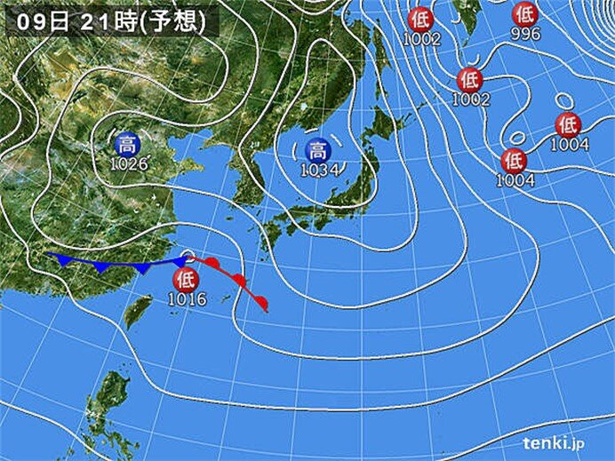北海道や東北の日本海側　吹雪に注意