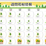スギ花粉　今週末は東京で「やや多い」福岡で「非常に多い」　各地のピークは?