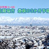 北陸　最新の3か月予報　季節の歩みは順調　春の5Kに気を配り体調管理を万全に