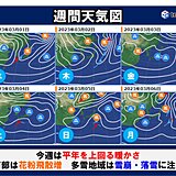 東北　今週は高温傾向　南部では花粉の飛散増加　多雪地域では雪崩や落雪に注意