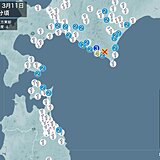 北海道で震度4の地震　津波の心配なし