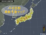 花粉情報　きょうもスギやヒノキ花粉に要注意　飛散が減るのはいつ?