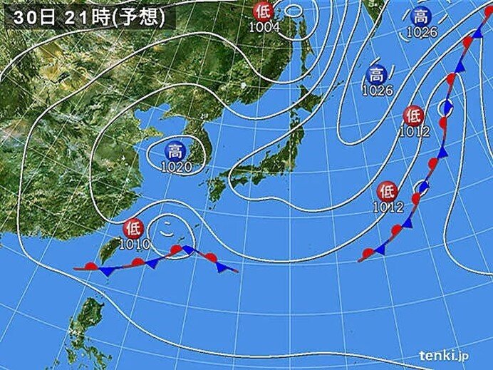 沖縄　石垣島で激しい雨を観測　あす31日にかけて警報級の大雨の恐れも