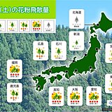 きょう1日花粉情報　九州から東海は「非常に多い」　4月に入っても万全の花粉対策を