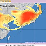 12日の雨のあと花粉だけじゃない　黄砂が飛来する可能性　花粉シーズン終盤も