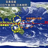 南の海上に熱帯擾乱　赤道を挟んでもう一つ　双子低気圧とエルニーニョ現象の関係