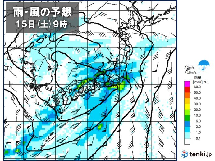 13日(木)～19日(水)　週末は荒れた天気