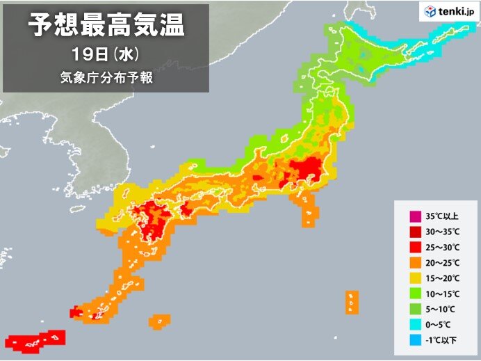 気温はさらに上昇　熱中症注意