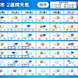 ゴールデンウィークの天気　雨の日が多く荒れた天気の日も　お出かけには十分注意