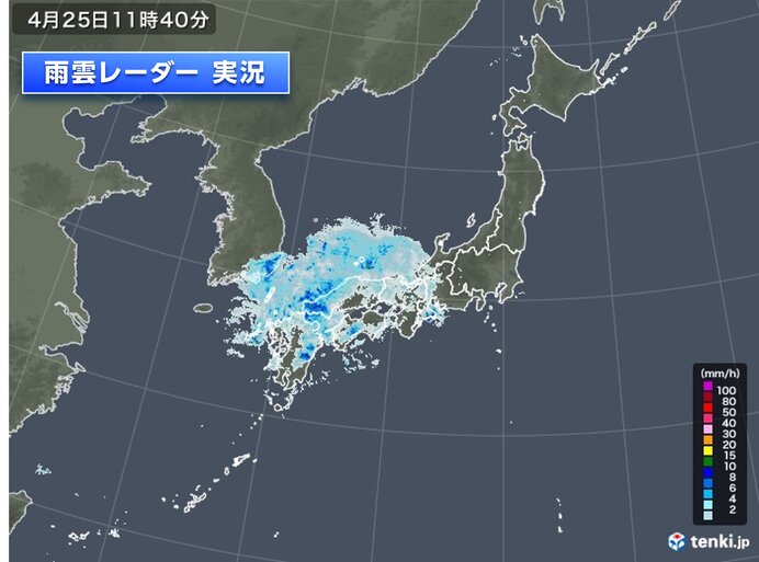 西日本に雨雲　あすにかけて東・北日本にも雨エリア拡大　局地的に非常に激しい雨