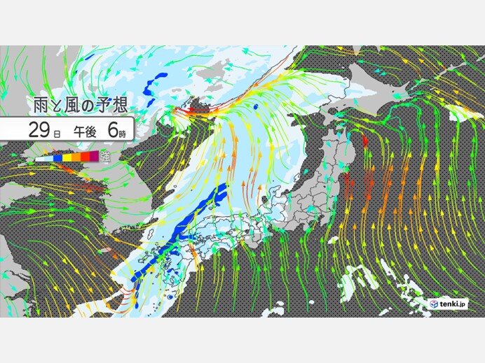 ゴールデンウィーク初日は九州～東海で雨　30日は雨風強まる　太平洋側で大雨の恐れ