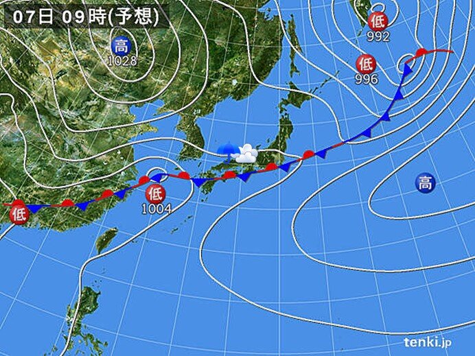 6日(土)～7日(日)は各地とも雨で雨脚が強まる所も　屋外でのレジャーは注意して!