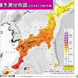 九州～関東で紫外線が非常に強い所も　正午を挟む時間は特に注意　短時間の外出も対策