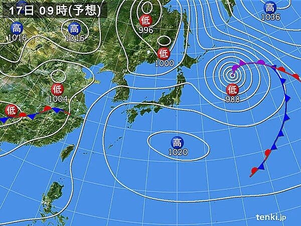あす17日(水)　暑さピーク　真夏日が続出　猛暑日も