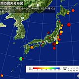 きのう伊豆諸島・利島村で震度5弱　けさも震度3を観測　少しの雨でも土砂災害注意