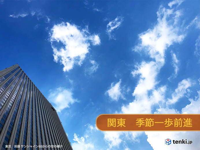 関東 季節 一歩前進