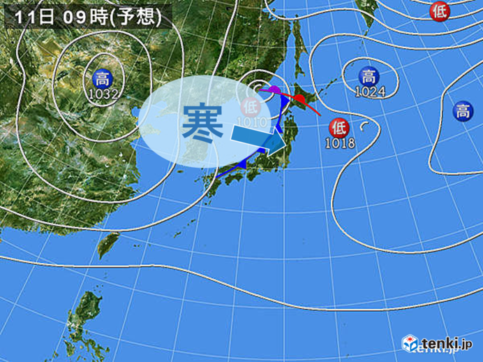 季節を進める雨　東北