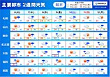 2週間天気　9日(金)頃は西日本で大雨の恐れ　早めの備えを　関東甲信も梅雨入りか