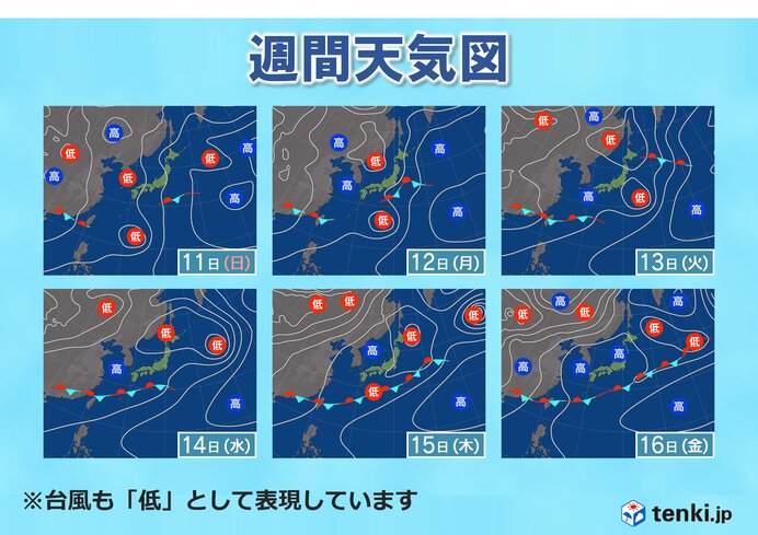 次のまとまった雨はいつ?