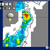 東北　16日(金)まで急な雨や雷雨に注意　17日(土)以降は猛暑日に迫る所も