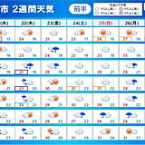 2週間天気　沖縄は週末にも梅雨明けの可能性　九州～東北は梅雨空　蒸し暑さが続く