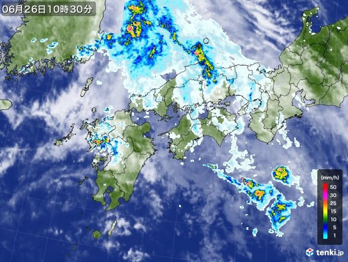 26日　変わりやすい天気