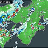 活発な雨雲・カミナリ雲が京阪神に接近中　落雷・竜巻などの激しい突風に注意