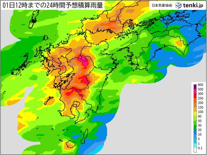 あす7月1日にかけて広範囲で大雨の恐れ　九州は線状降水帯発生の可能性も