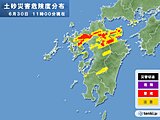 九州北部すでに土砂災害の危険度が高まる　1日まで西日本～北日本で災害級の大雨警戒