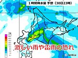 北海道　明日1日にかけて大雨の恐れ　低い土地の浸水などに注意　回復はいつ?