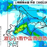 北海道　明日1日にかけて大雨の恐れ　低い土地の浸水などに注意　回復はいつ?