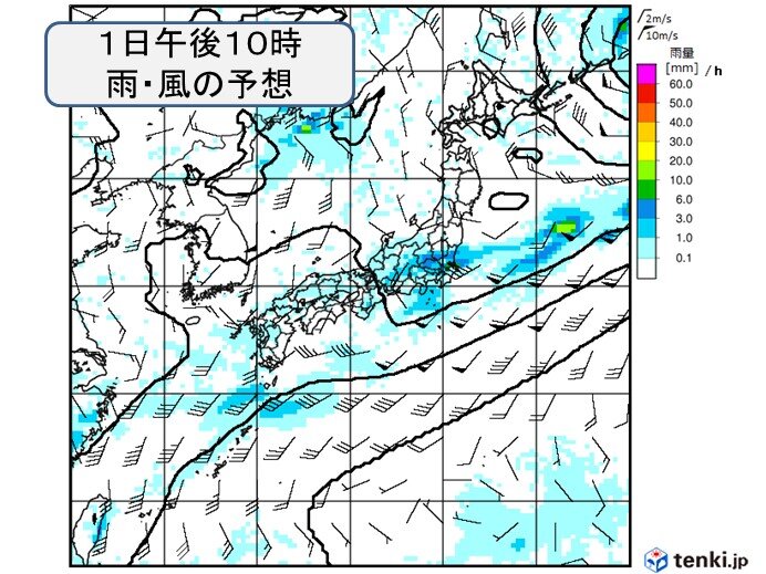 今夜遅くにかけて激しい雨　土砂災害に警戒　あす2日は天気回復　熱中症の危険高まる