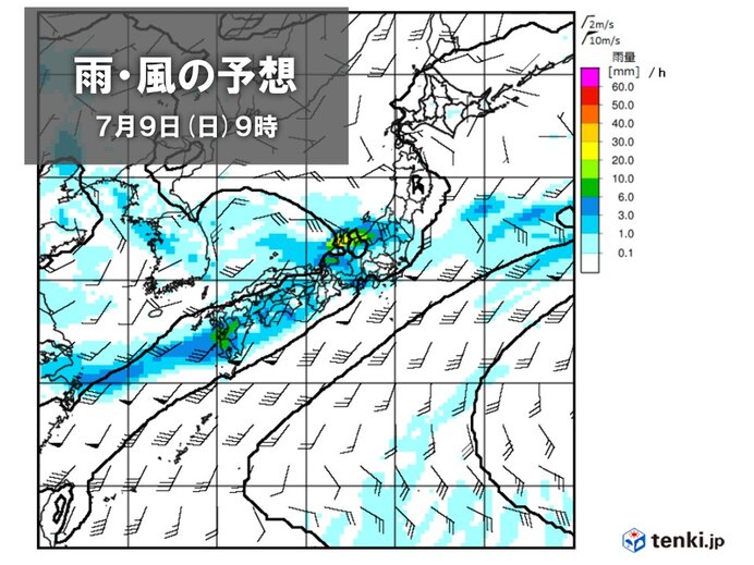 今週末もまた大雨の恐れ