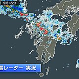 九州北部に発達した雷雲　10日(月)頃にかけて梅雨前線が停滞　土砂災害に厳重警戒