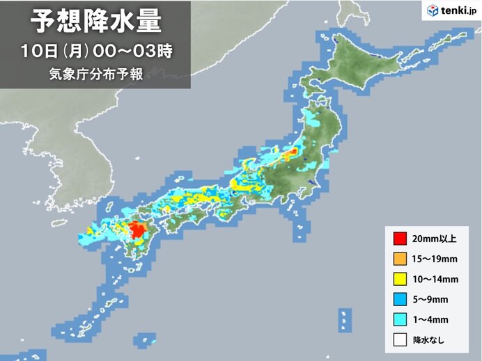 中国地方で24時間雨量200ミリ超も 平年7月ひと月の約9割 11日まで大雨警戒(気象予報士 日直主任 2023年07月09日) - 日本気象 ...